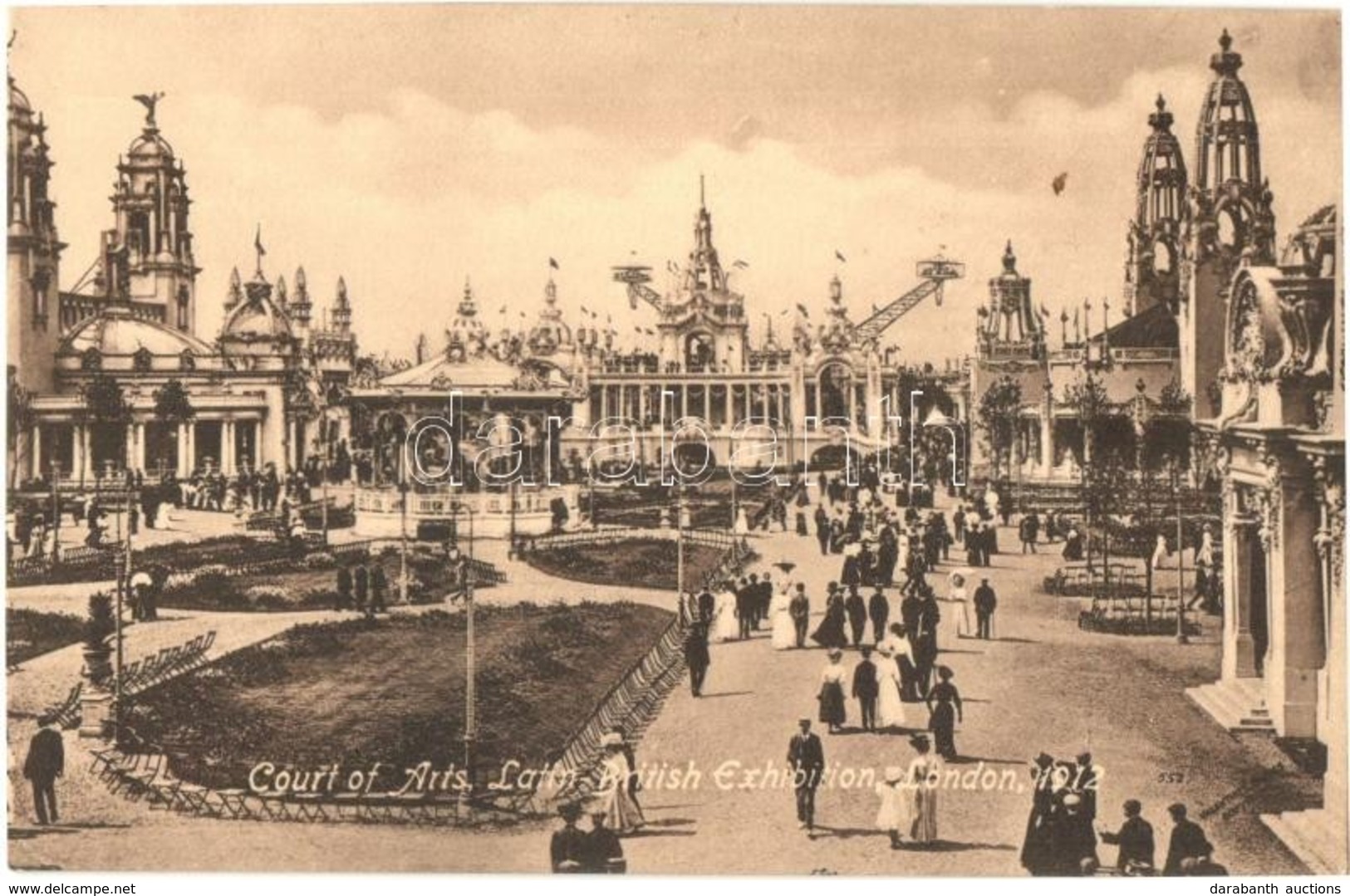 ** T2 1912 London, Court Of Arts, Latin- British Exhibition - Non Classés