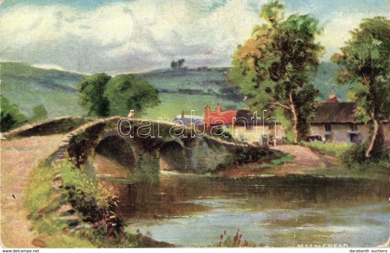 ** T2 Malmshead, Landscape With Bridge - Non Classés