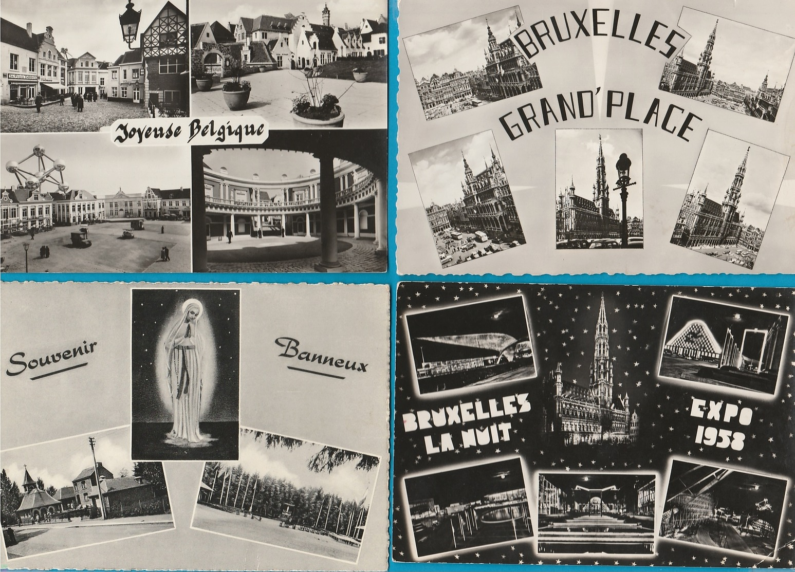 BELGIË Groeten Uit, Zichtjes, Bonjour De, Vues, Lot Van 60 Postkaarten, Cartes Postales - 5 - 99 Cartes