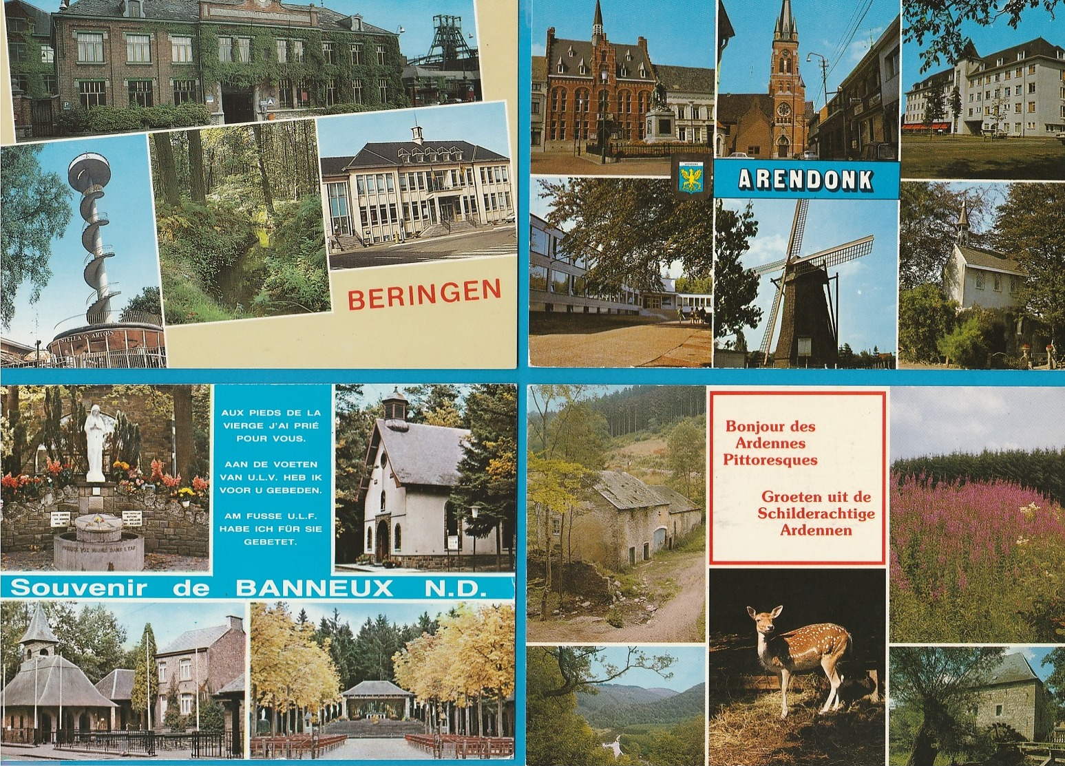 BELGIË Groeten Uit, Zichtjes, Bonjour De, Vues, Lot Van 60 Postkaarten, Cartes Postales - 5 - 99 Postkaarten