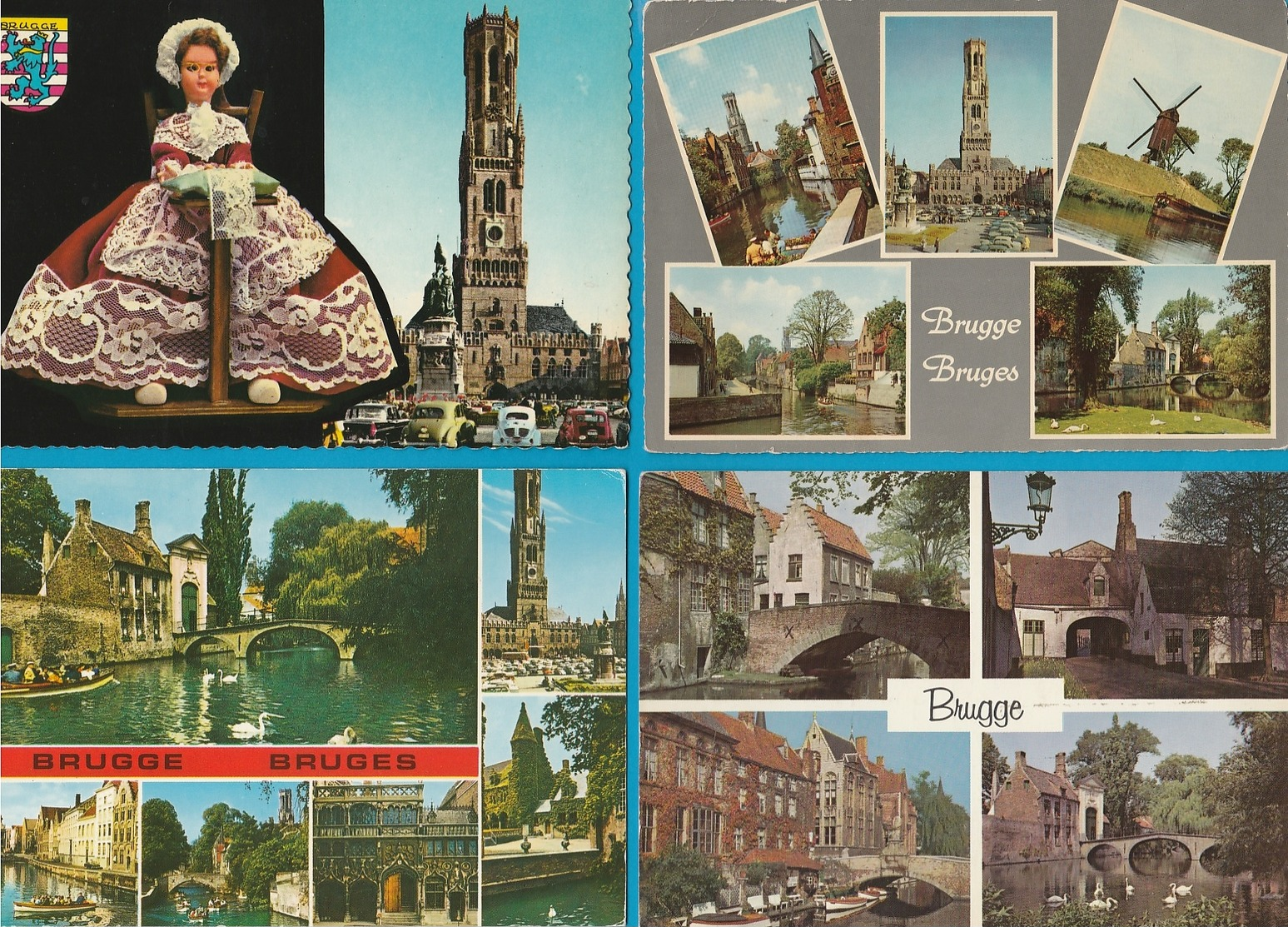 BELGIË Groeten Uit, Zichtjes, Bonjour De, Vues, Lot Van 60 Postkaarten, Cartes Postales - 5 - 99 Postkaarten