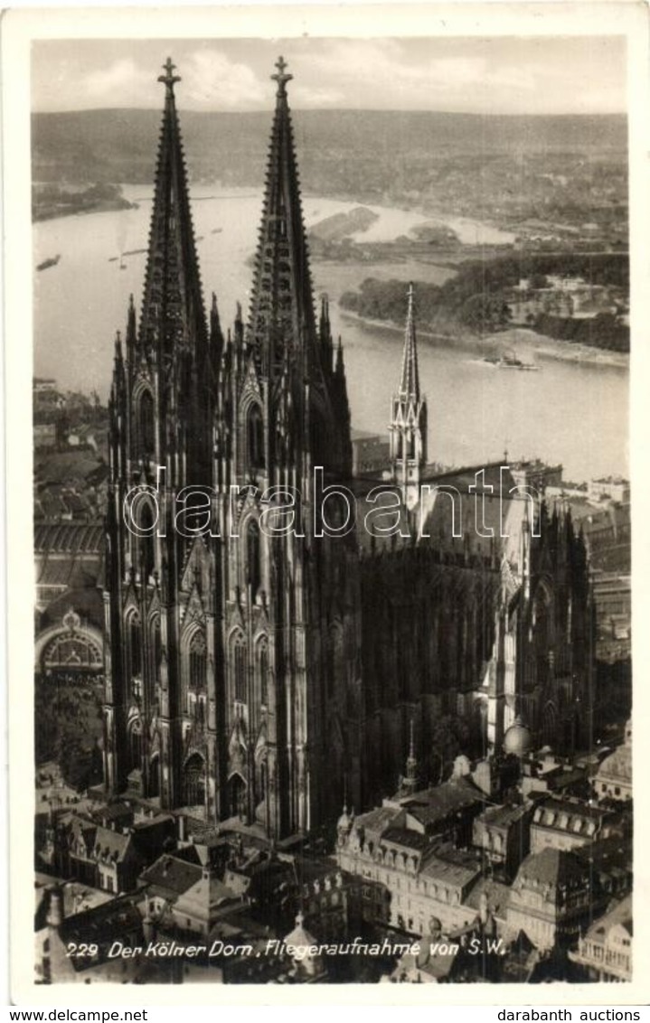 ** T1 Köln, Cologne; Der Dom Flegeraufname / Dome, Aerial View - Non Classés