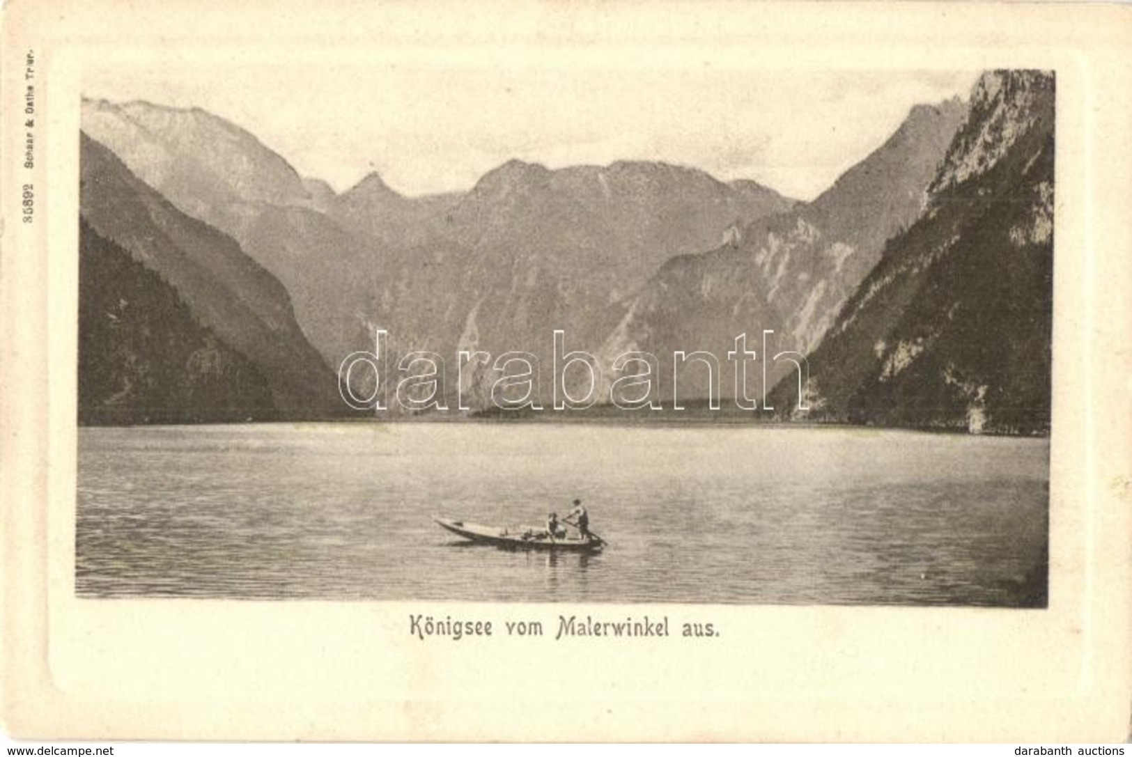 ** T1/T2 Königsee / Lake, Boat - Non Classés