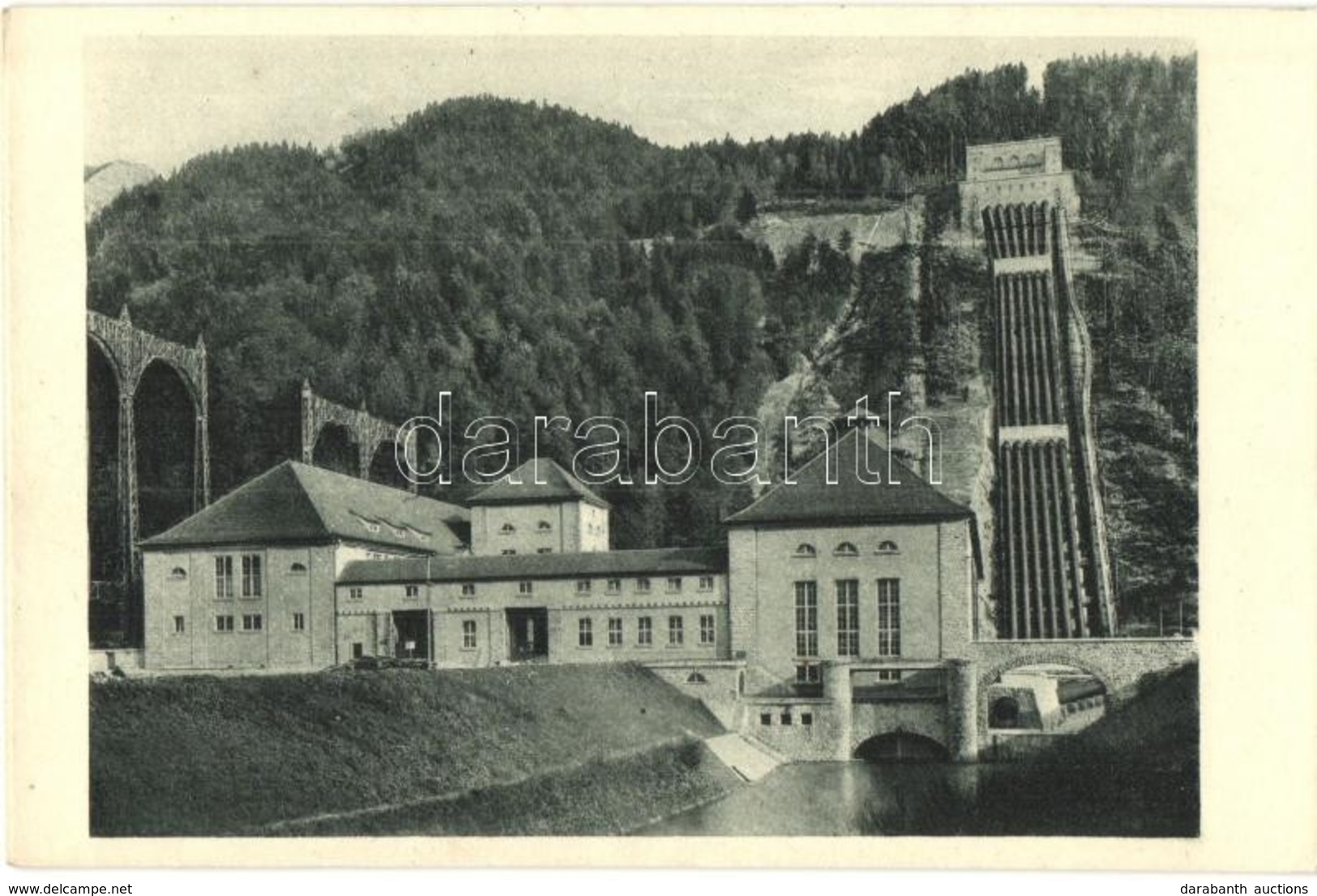 ** T1 Walchensee, Gesamtansicht Des Kraftwerkes Gegen Süden / Power Plant - Sin Clasificación