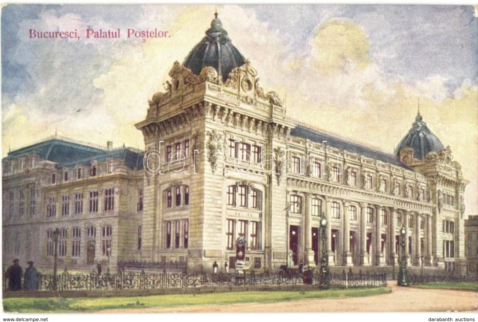 ** T2/T3 Bucharest, Bukarest, Bucuresti; Palatul Postelor / Post Office (EK) - Non Classificati