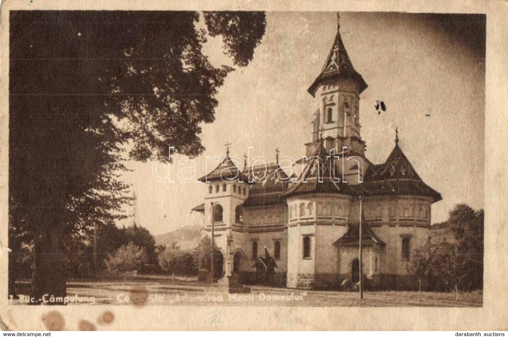 * T3 Campulung Moldovenesc, Moldvahosszúmező, Kimpolung (Bukovina, Bukowina); Catedrala Adormirea Maicii Domnului / Cath - Non Classés