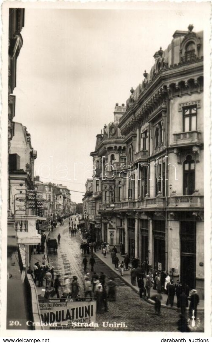 * T2/T3 Craiova, Strada Unirii, Fotofilm Cluj / Street, Shops (EK) - Non Classés