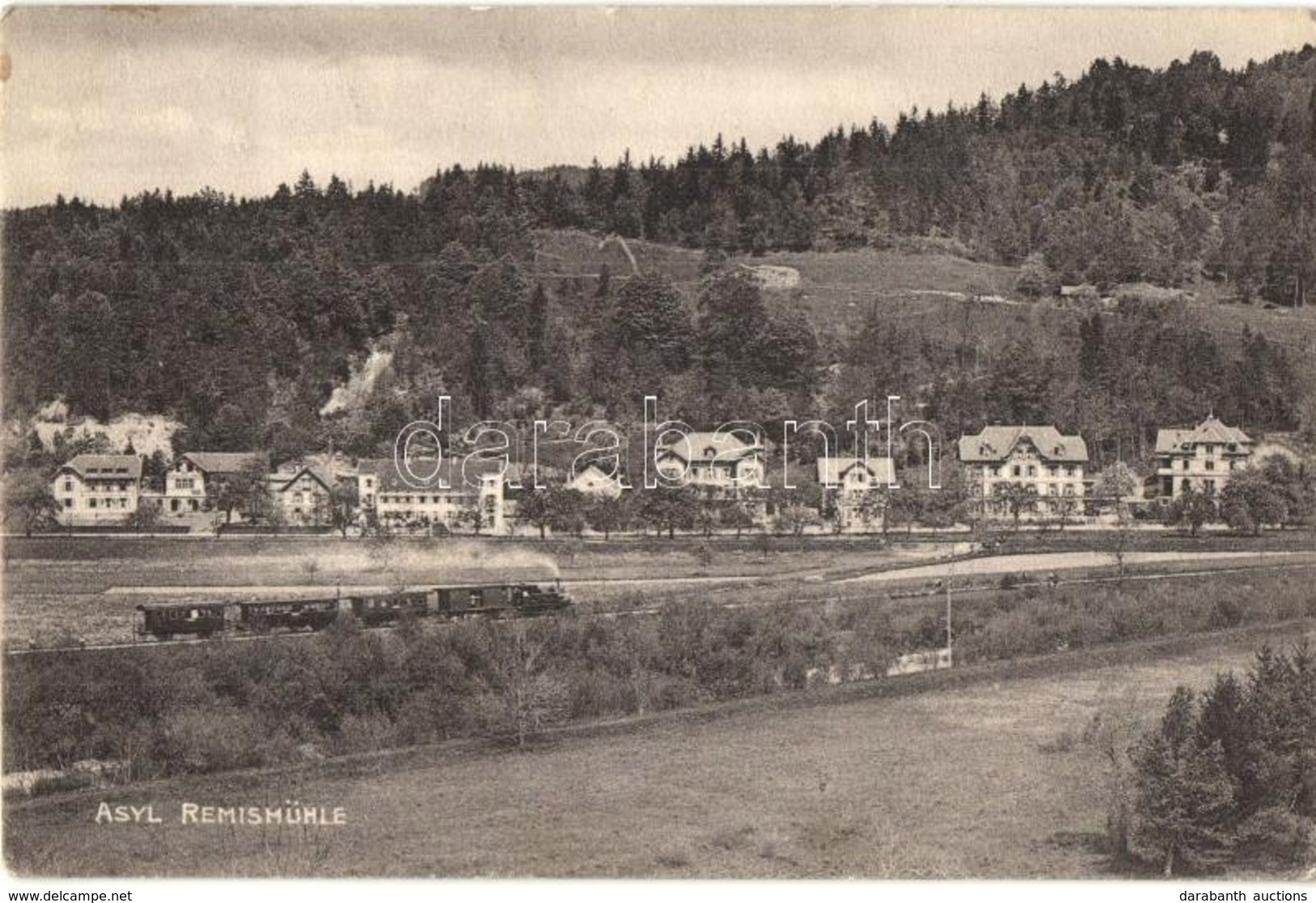 T2 Remismühle, Asyl-Rämismühle; General View, Train - Non Classés