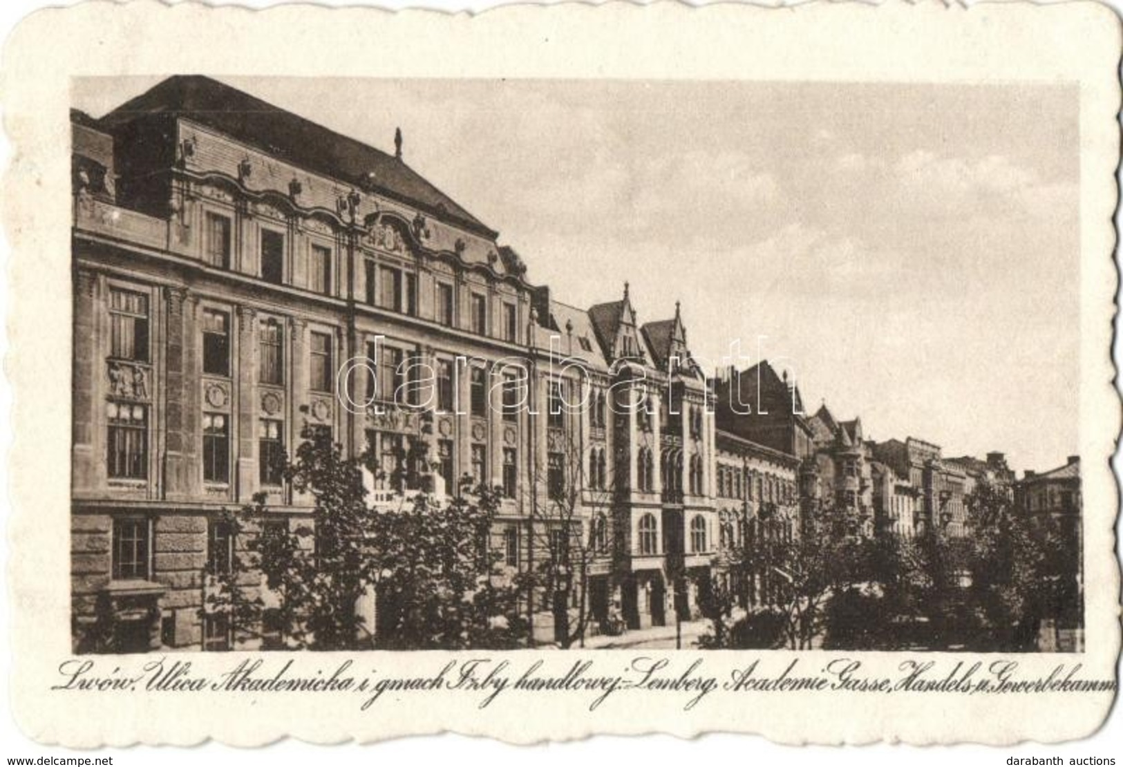 ** T1/T2 Lviv, Lwów, Lemberg; Lemberg Academie Gasse / Street - Non Classificati