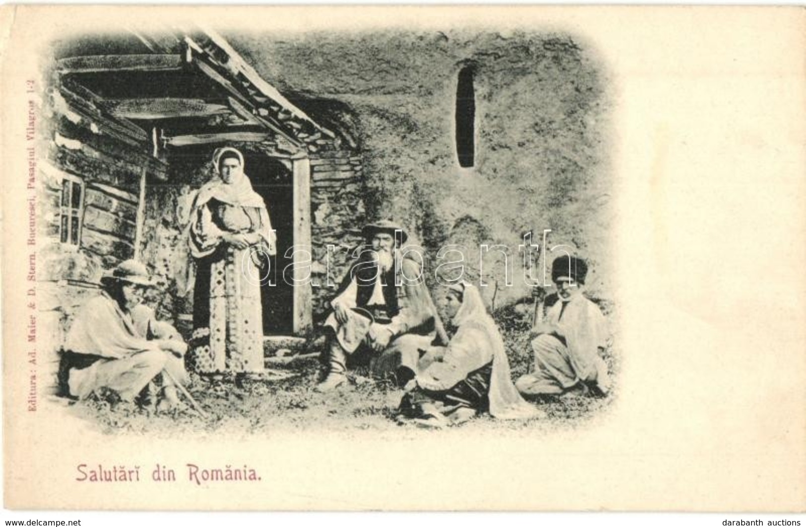 ** T2/T3 Salutari Din Romania. Editura Ad. Maier & D. Stern / Romanian Folklore (EK) - Non Classés