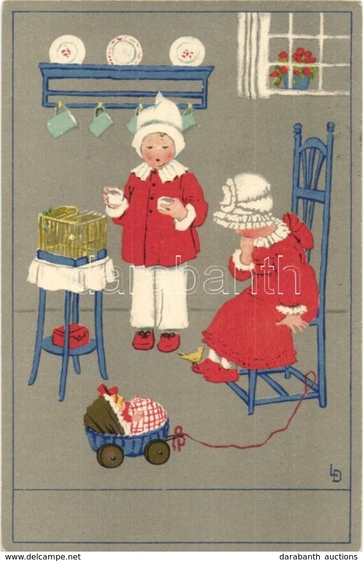 T2 Children, Art Postcard, Meissner & Buch Künstler Postkarten Serie 2300, S: LD - Non Classificati