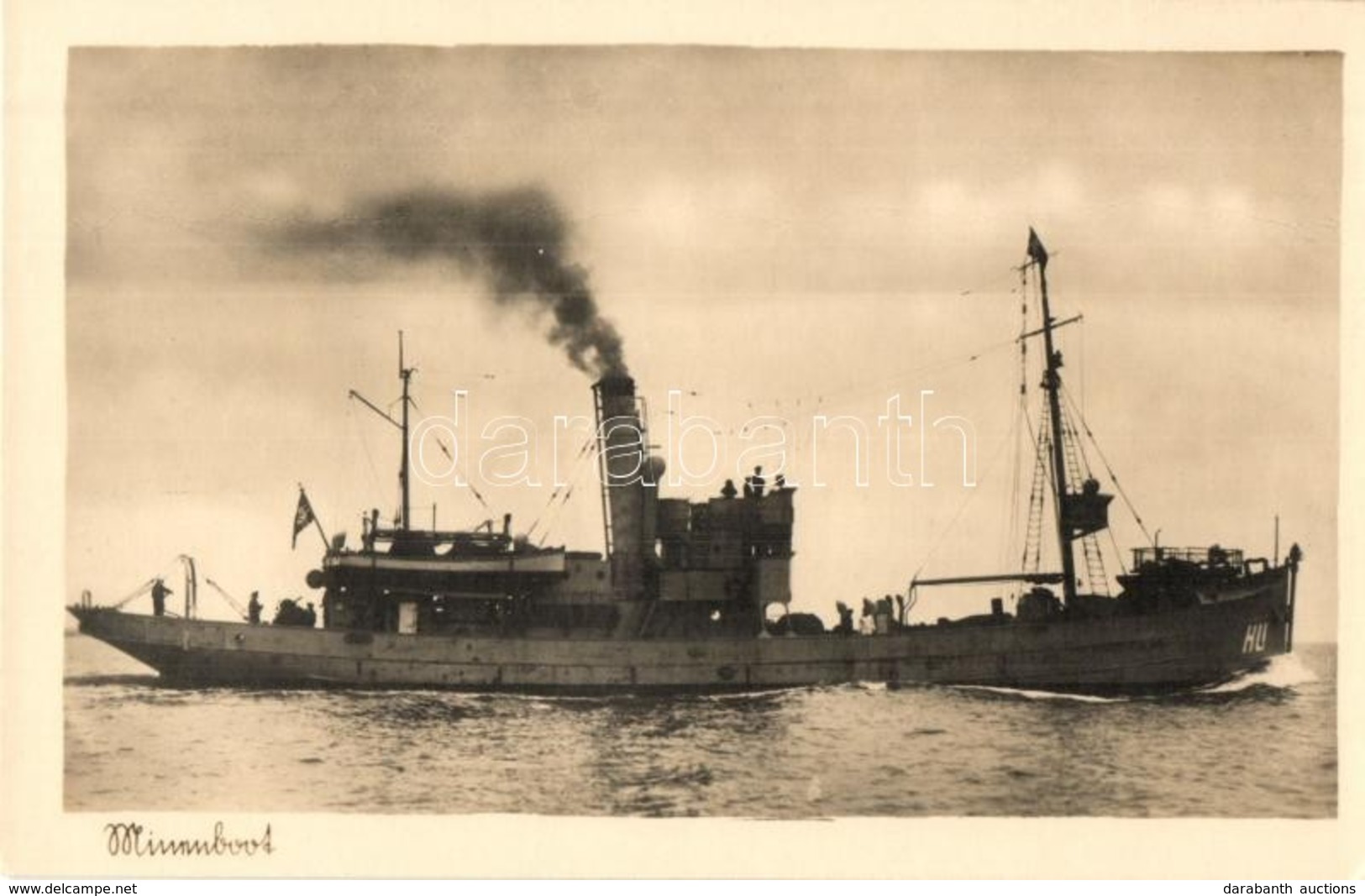 ** T1 HU Minenboot, Kaiserliche Marine / German Imperial Navy Minelayer - Non Classés