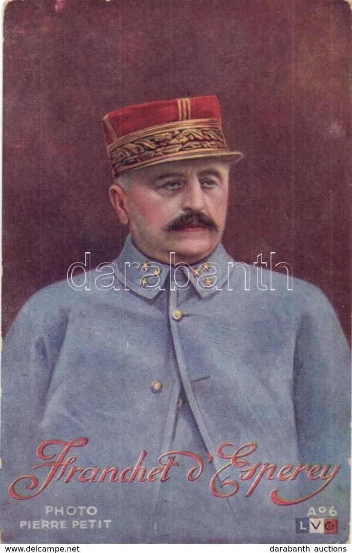 * T2/T3 Louis Franchet D'Esperey, WWI French General. Photo Pierre Petit (EK) - Non Classificati