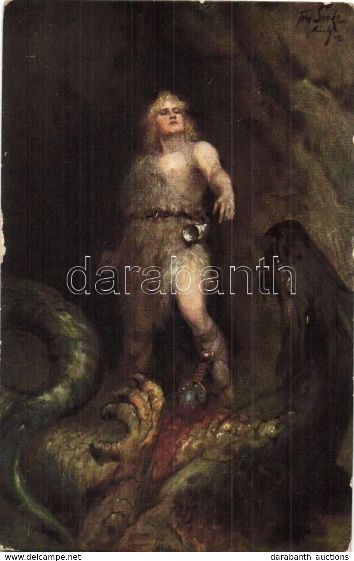 ** T2 Siegfried. Münchener Künstler Bild 13. S: Ferdinand Leeke - Non Classés