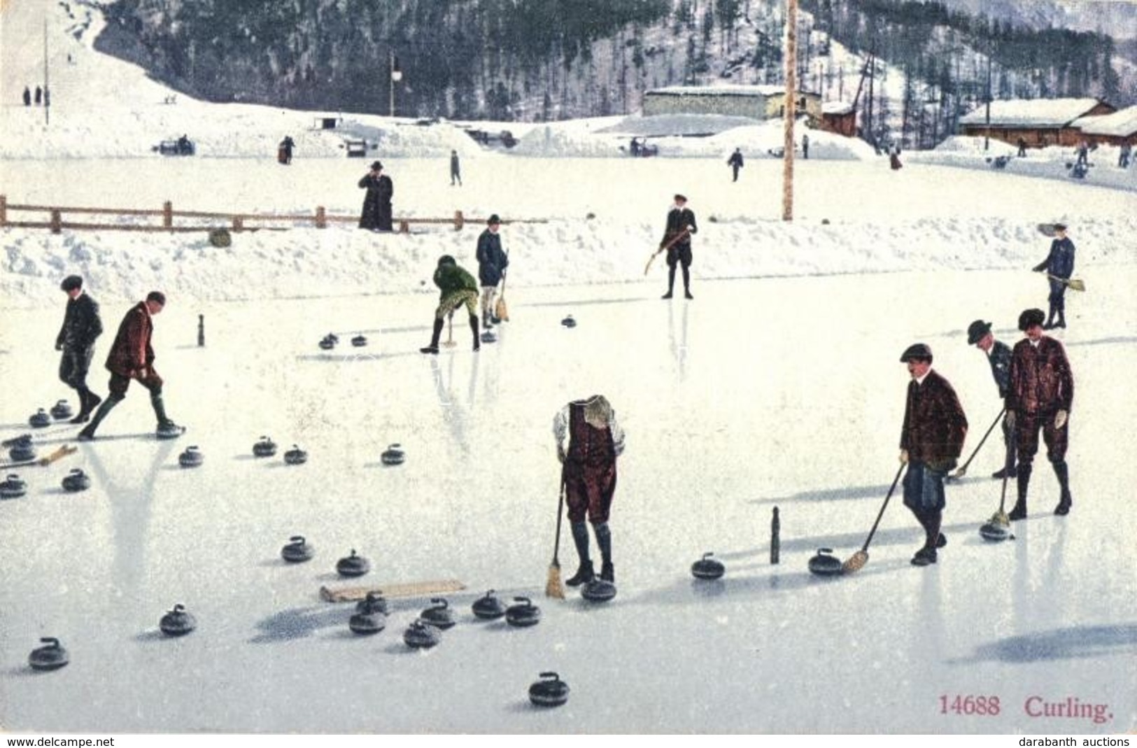 * T2 Curling, Winter Sport. Wehrli A.-G. Kilchberg Zürich - Non Classés