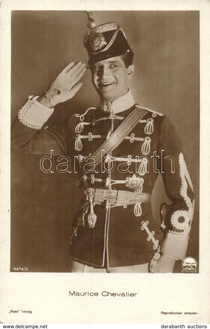 ** T2 Maurice Chevalier; 'Ross' Verlag Photo (fl) - Non Classés