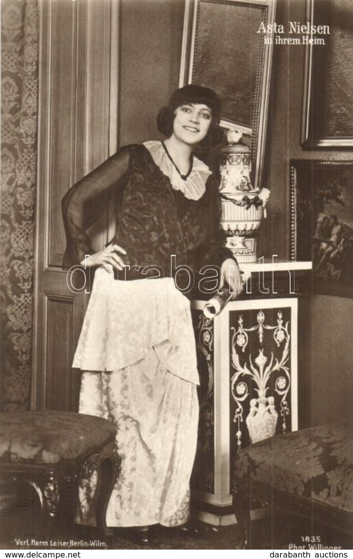 ** T2 Asta Nielsen In Ihrem Heim,  Phot. Willinger - Non Classés