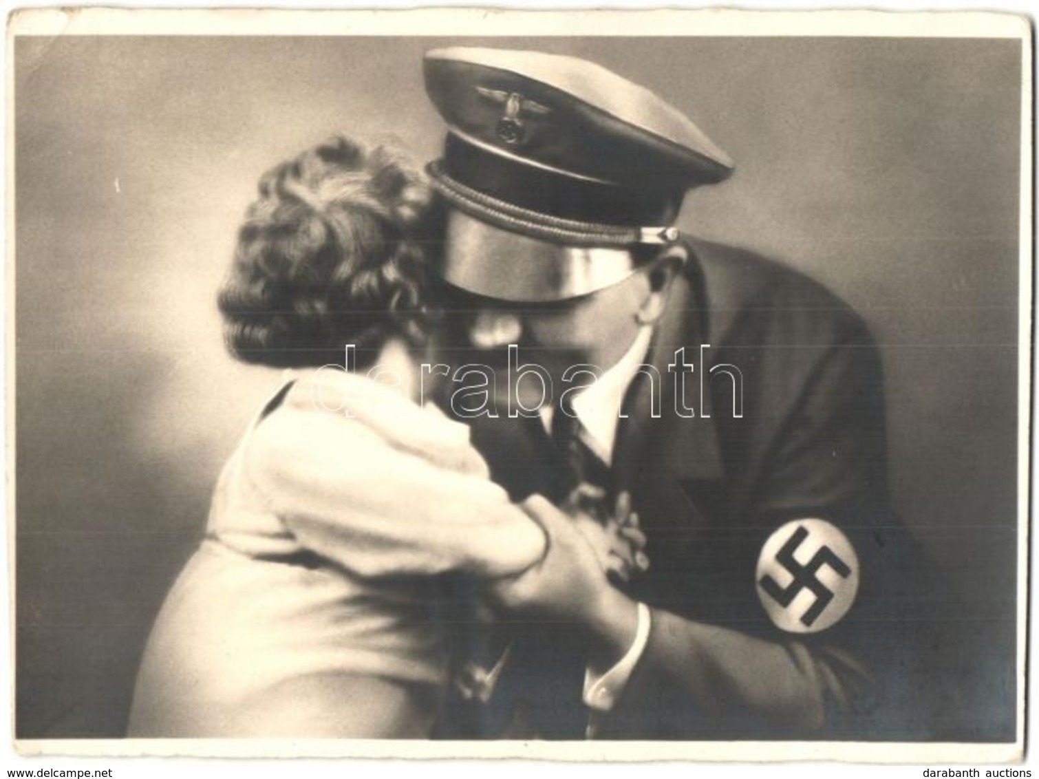 ** T2/T3 Adolf Hitler With Little Girl. Aufn. U. Verlag Foto R. Hanke  (EK) - Non Classés