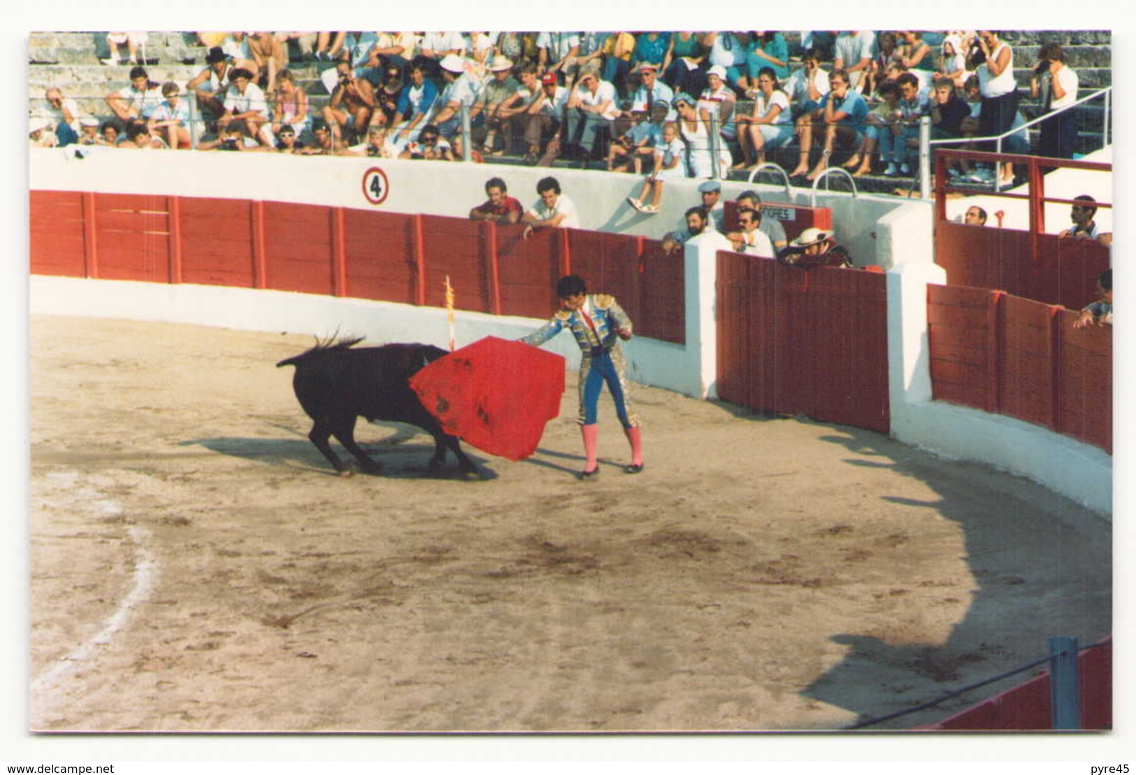 Photo  ( 14 X 9.5 Cm ) Corrida " Le Matador Et Sa Muleta " - Sport