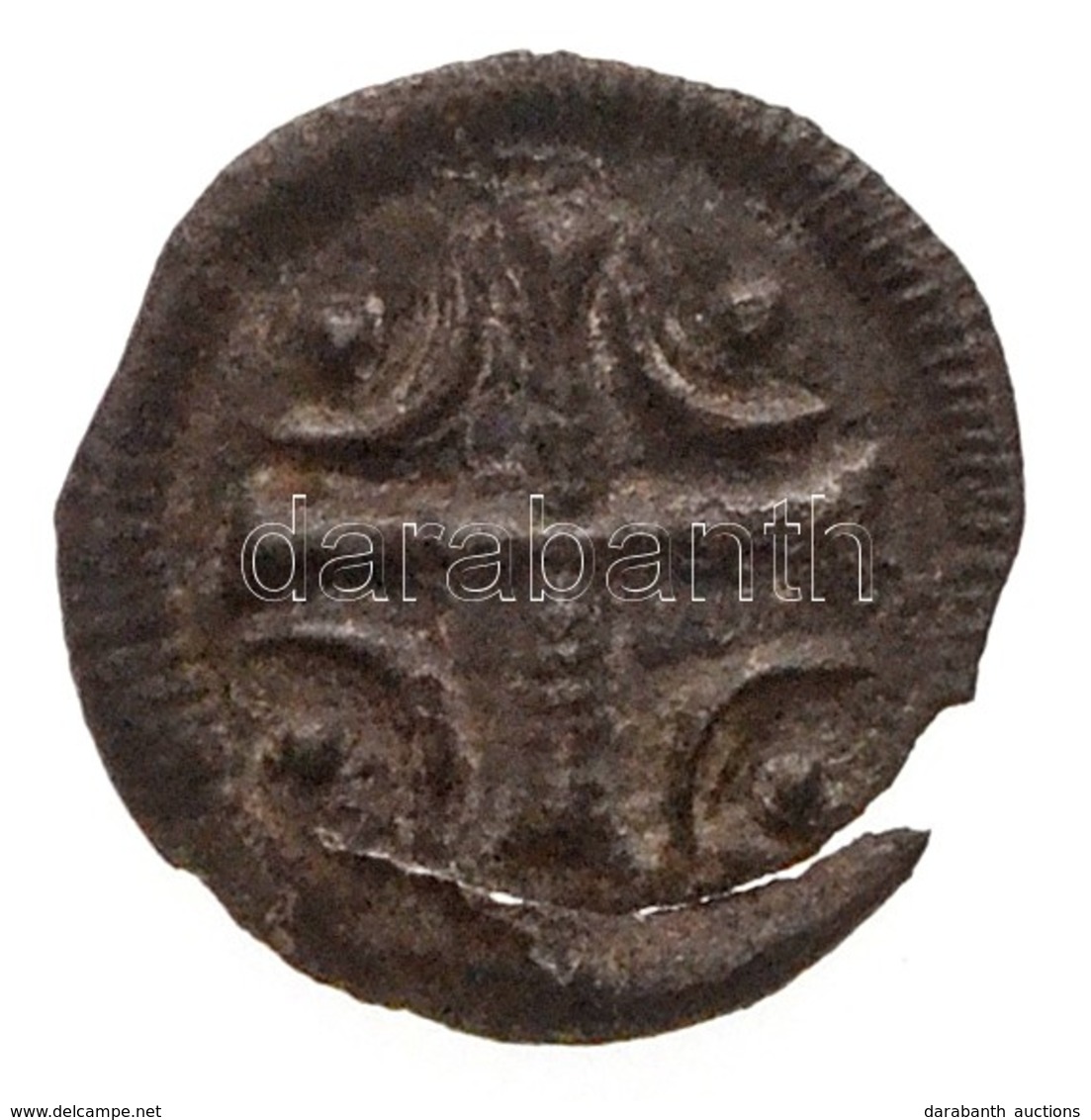 1131-1141. Denár Ag 'II. Béla' (0,38g) T:2- Rep.
Hungary 1131-1141. Denar Ag 'Bela II' (0,38g) C:VF Crack
Huszár: 99., U - Non Classificati