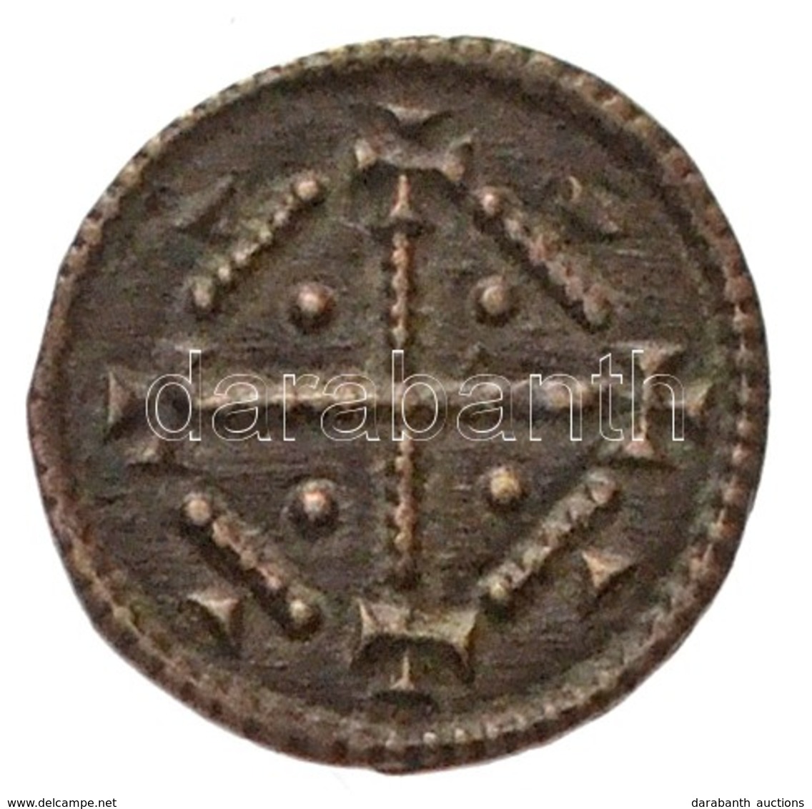 1141-1162. Denár Ag 'II. Géza' (0,32g) T:1-  
Hungary 1141-1162. Denar Ag 'Géza II' (0,32g) C:AU
Huszár: 152., Unger I.: - Non Classés