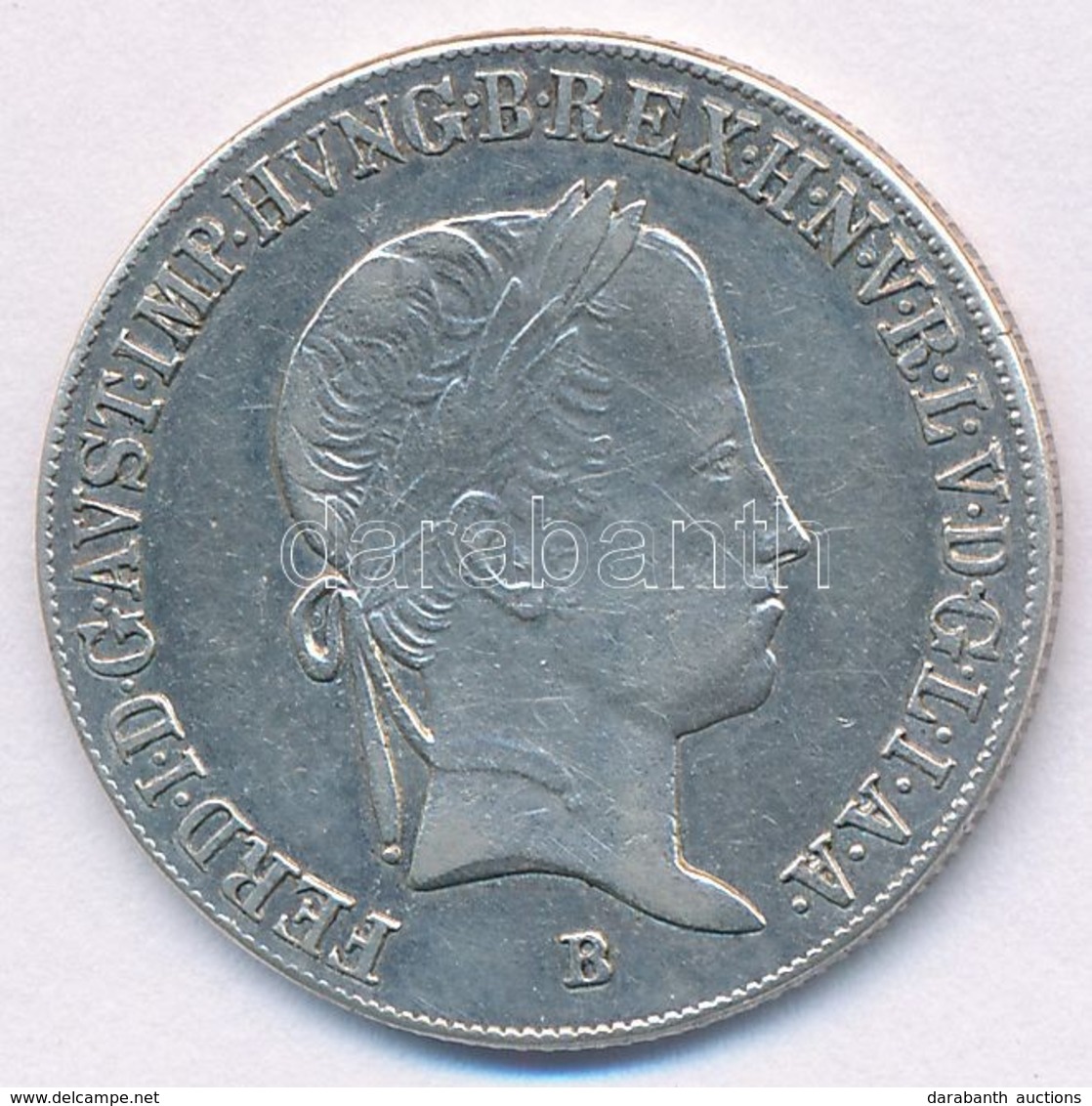 1847B 20kr Ag 'V. Ferdinánd' T:1- - Non Classificati