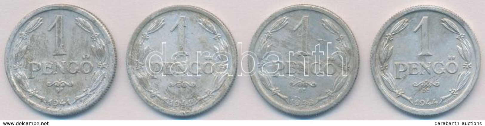 1941-1944. 1P Al (4xklf) Teljes Sor T:2 - Non Classificati