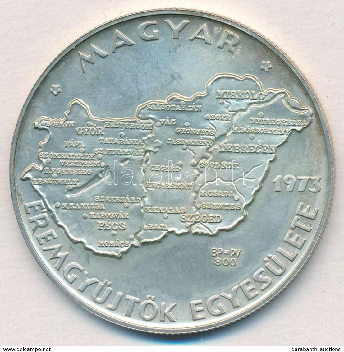 Csúcs Viktória (1934-) 1973. 'MÉE Budapest - Magyarország' Ag Tagsági Emlékérem (~24,59g/0.800/42,5mm) T:1- Patina
Adamo - Non Classificati