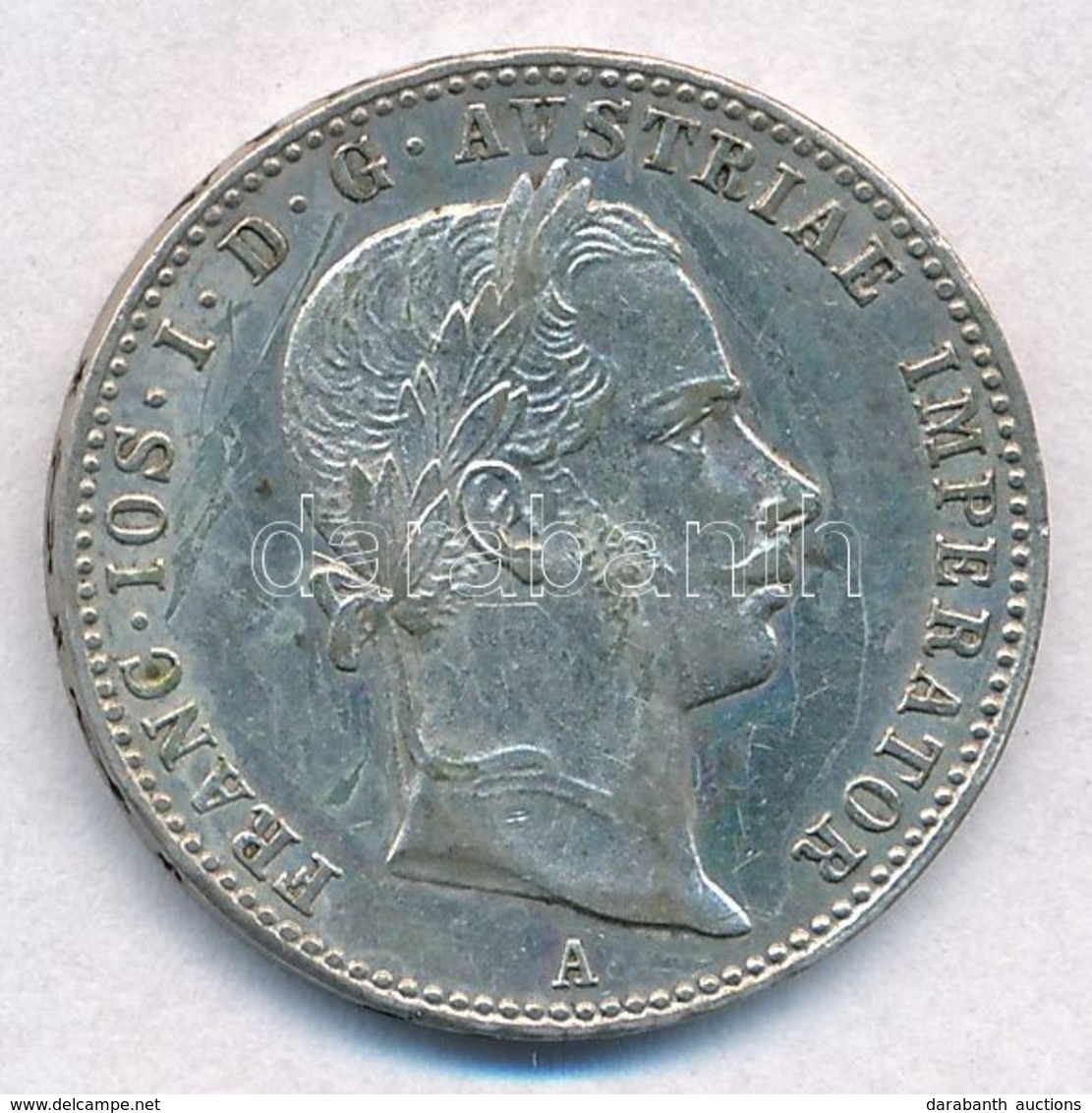 Ausztria 1858A 1/4Fl Ag 'Ferenc József' T:1-
Austria 1858A 1/4 Florin Ag 'Franz Joseph' C:AU
Krause KM#2214 - Non Classés