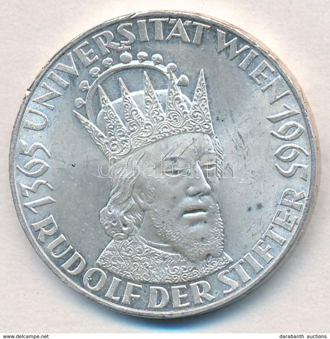 Ausztria 1965. 50Sch Ag '600 éves A Bécsi Egyetem' T:1-
Austria 1965. 50 Schilling Ag '600th Anniversary - Vienna Univer - Non Classificati