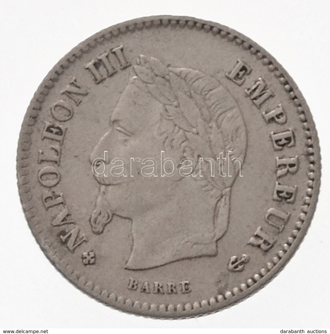 Franciaország / Második Császárság 1867BB 20c Ag 'III. Napóleon' (1g) T:2,2-
France / Second Empire 1867BB 20 Centimes A - Non Classés