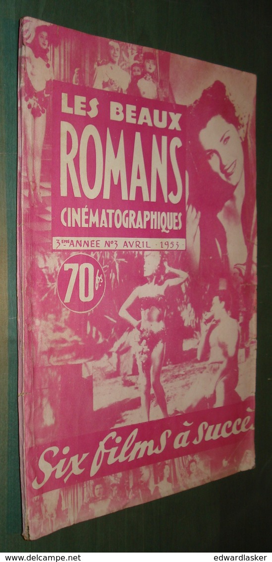 Coll. Les Beaux Romans Cinématographiques (recueil De 6 Mon Film) - Bon état - 1952 - Films