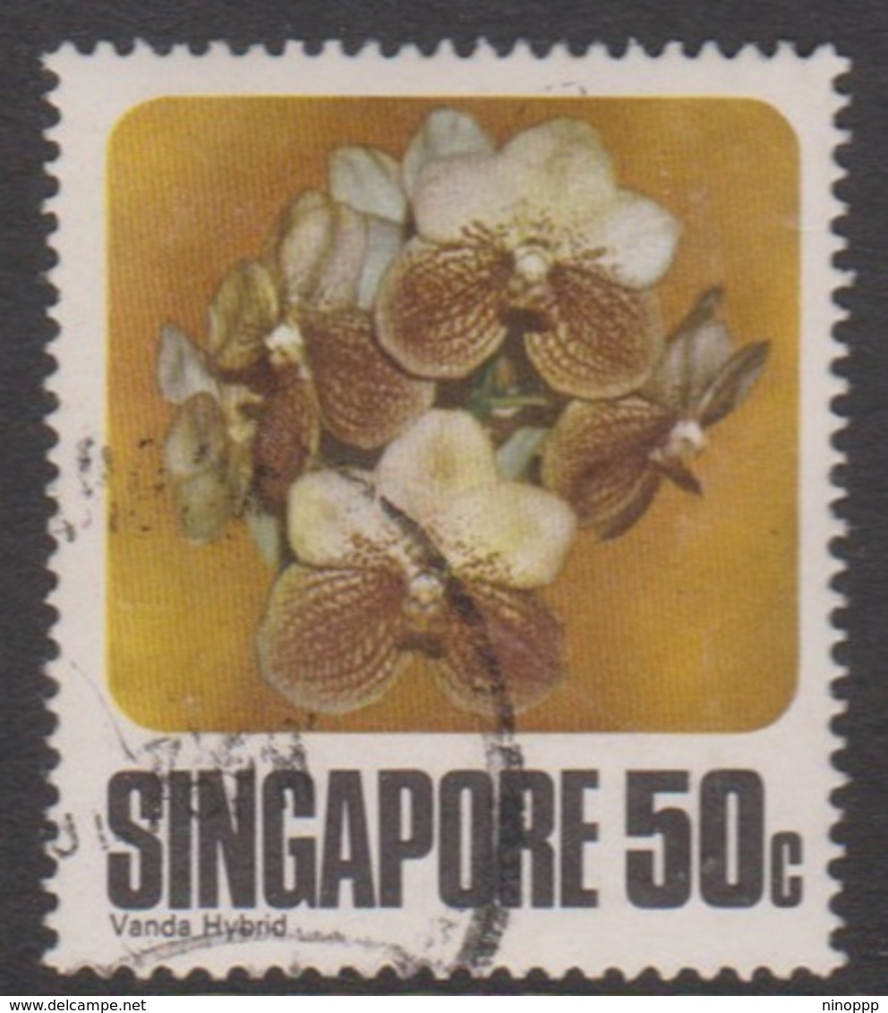 Singapore 352 1979 Orchids 50c, Used - Singapore (1959-...)