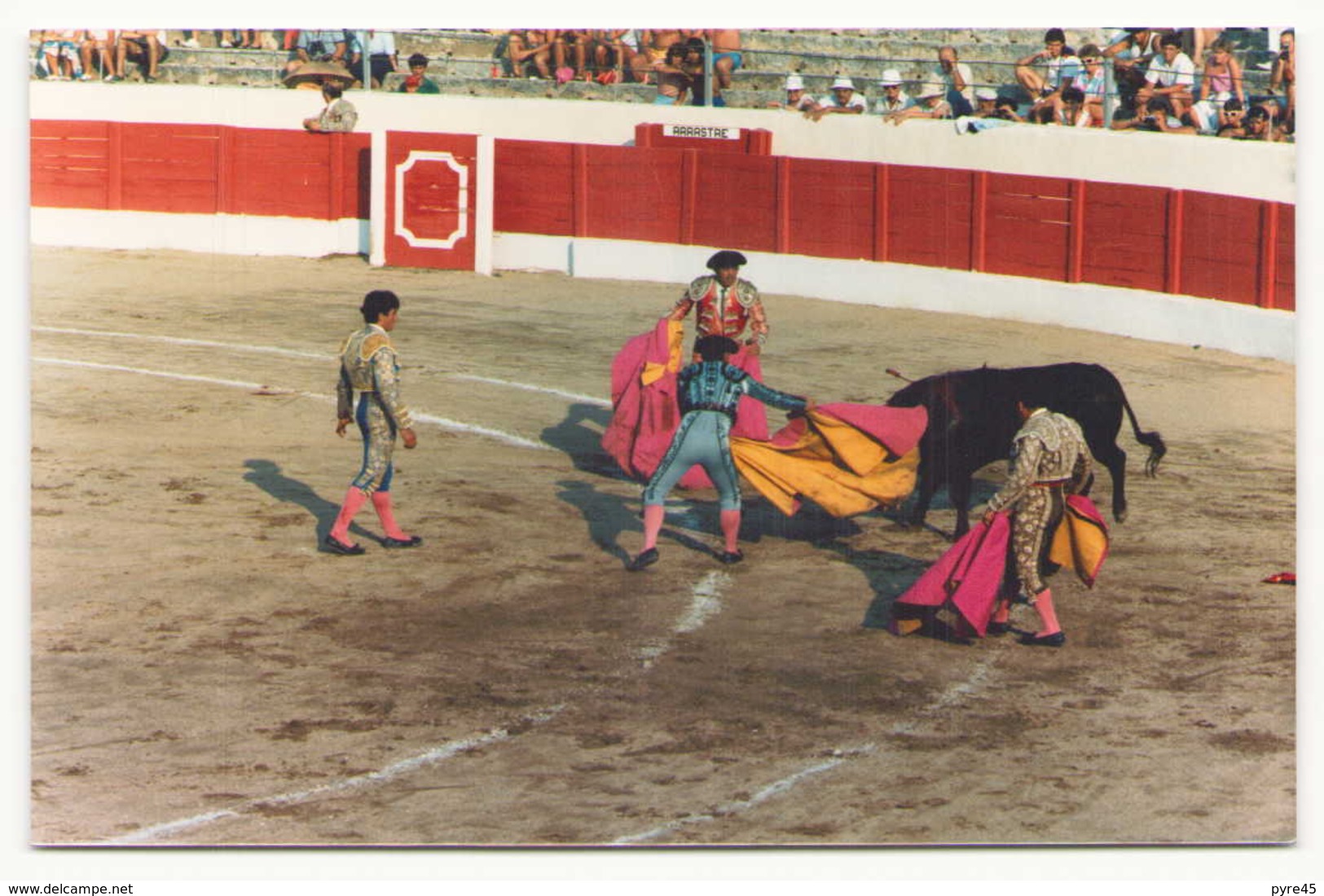 Photo  ( 14 X 9.5 Cm ) Corrida " Matadors Et Taureau " - Sport