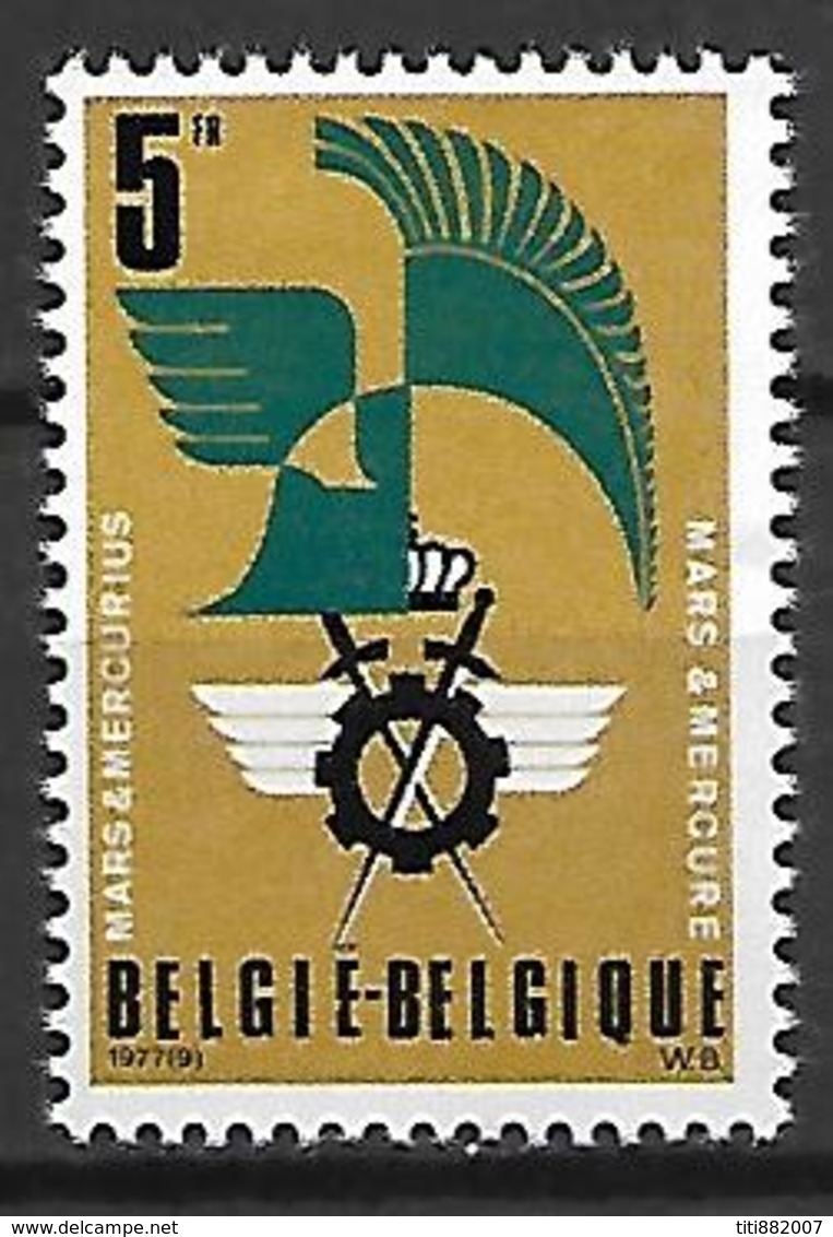 BELGIQUE     -  1977  .  Y&T N° 1850 *. - Unused Stamps