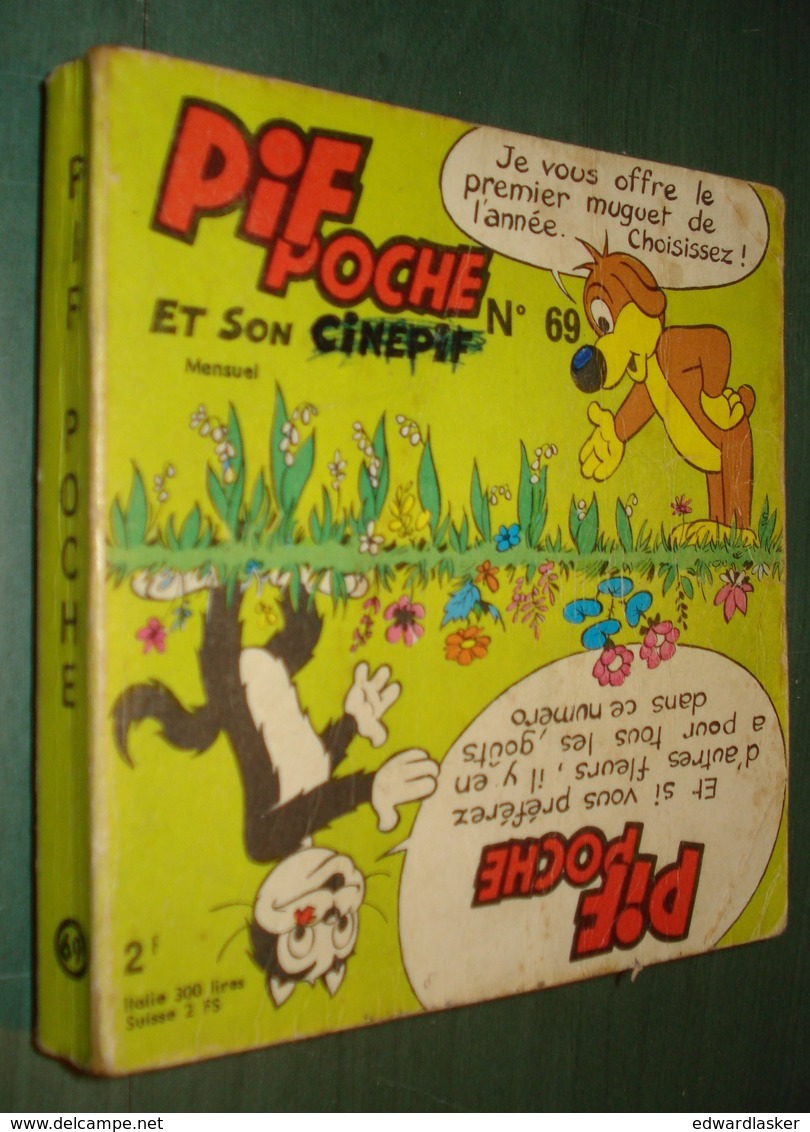 PIF POCHE N°69 - 1971 - Assez Bon état - Pif & Hercule