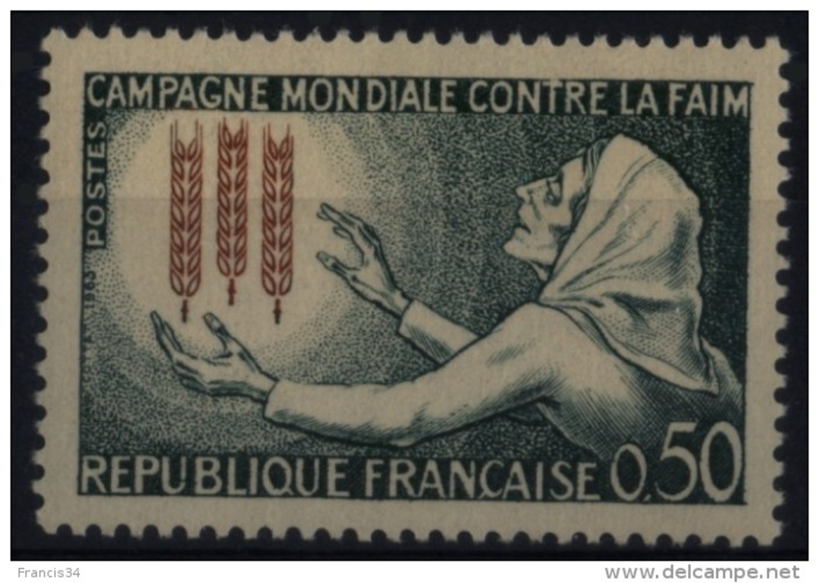 N° 1379 - X X - ( F 520 ) - ( Campagne Mondiale Contre La Faim ) - Neufs