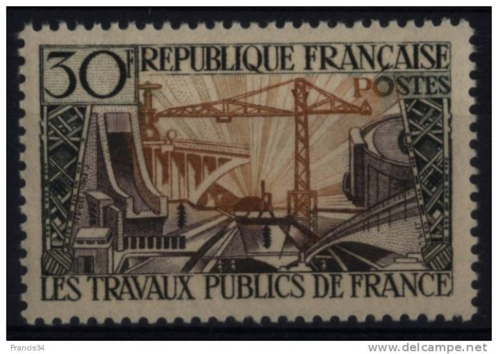 N° 1114 - X X - ( F 401 ) - ( Travaux Publics De France ) - Nuovi