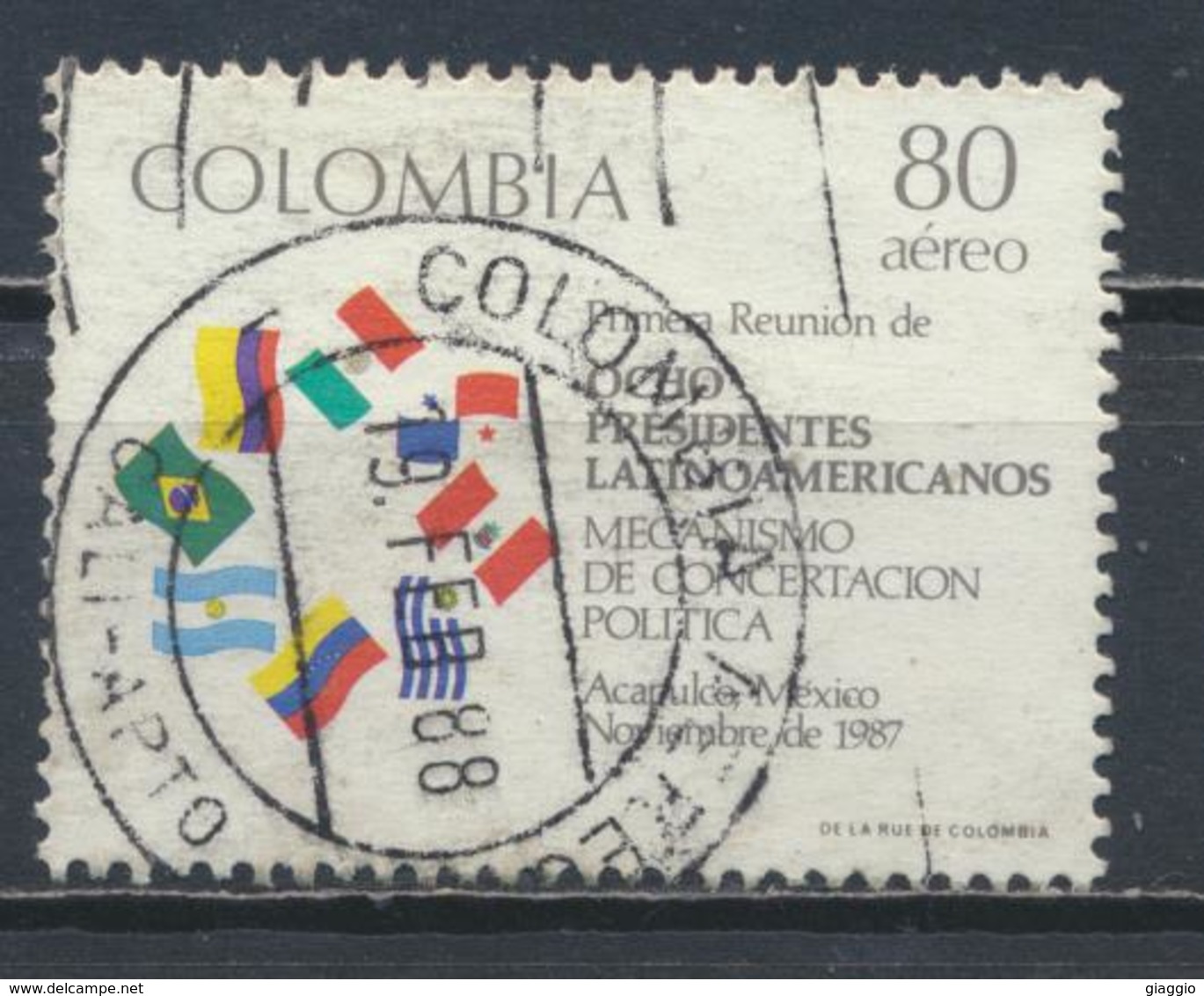 °°° COLOMBIA - Y&T N°771 PA - 1987 °°° - Kolumbien