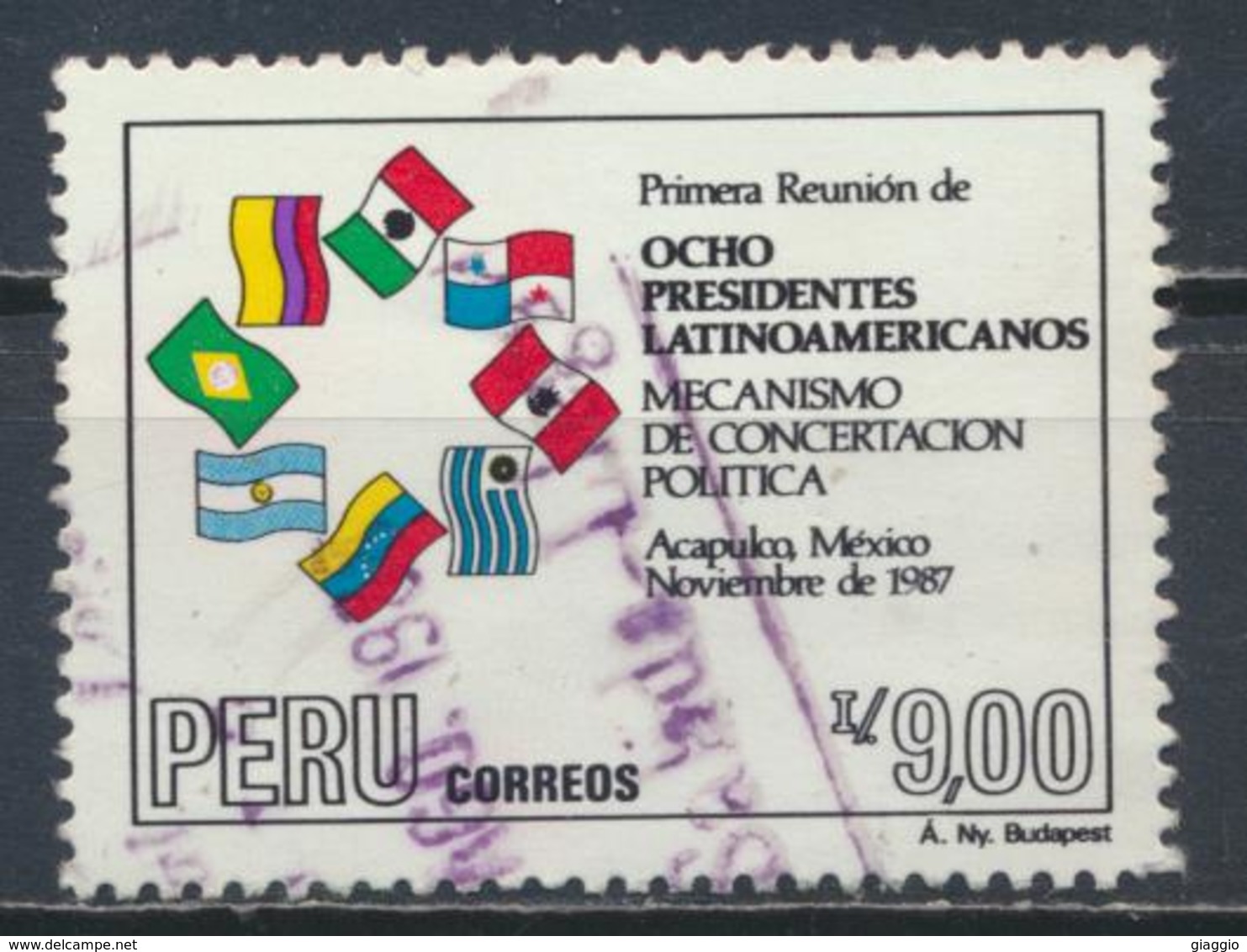 °°° PERU - Y&T N°878 - 1988 °°° - Perù