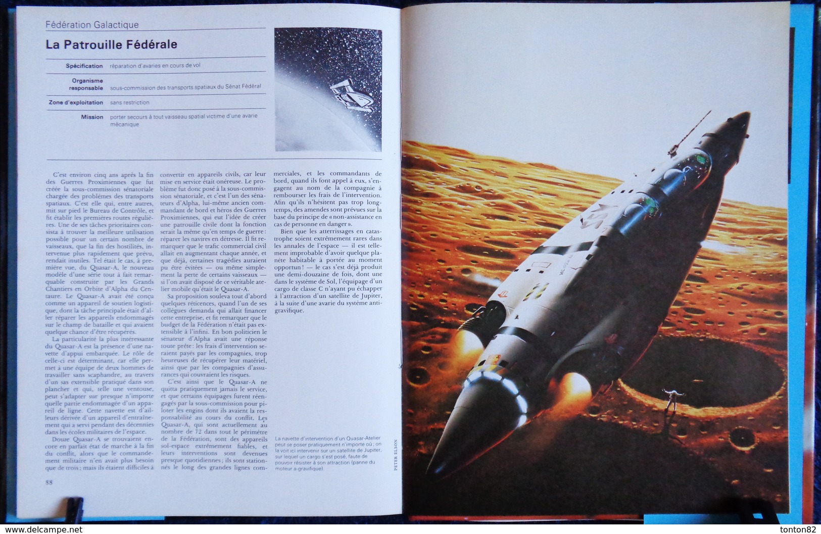 Stewart Cowley - Les longs courriers de l'espace - Dargaud Éditeur - ( 1981 ) .