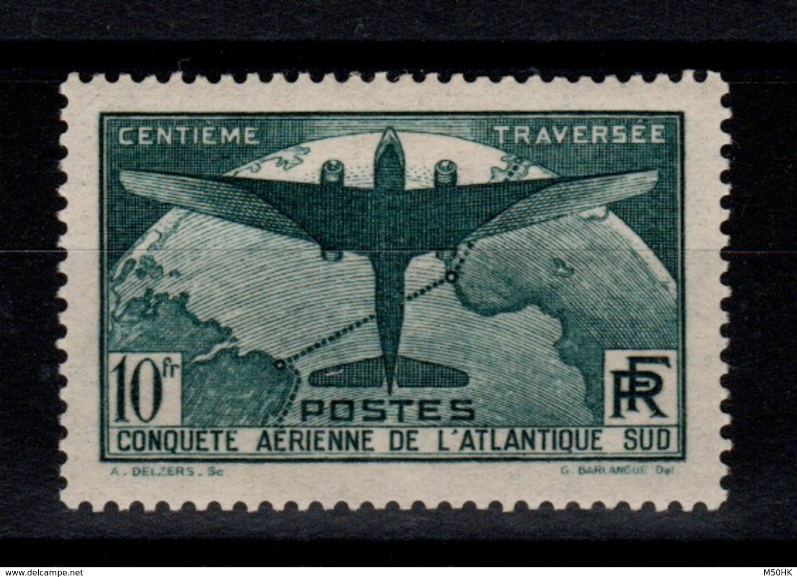 YV 321 Atlantique Sud N* (legere Et Propre) Cote 375 Euros - Neufs