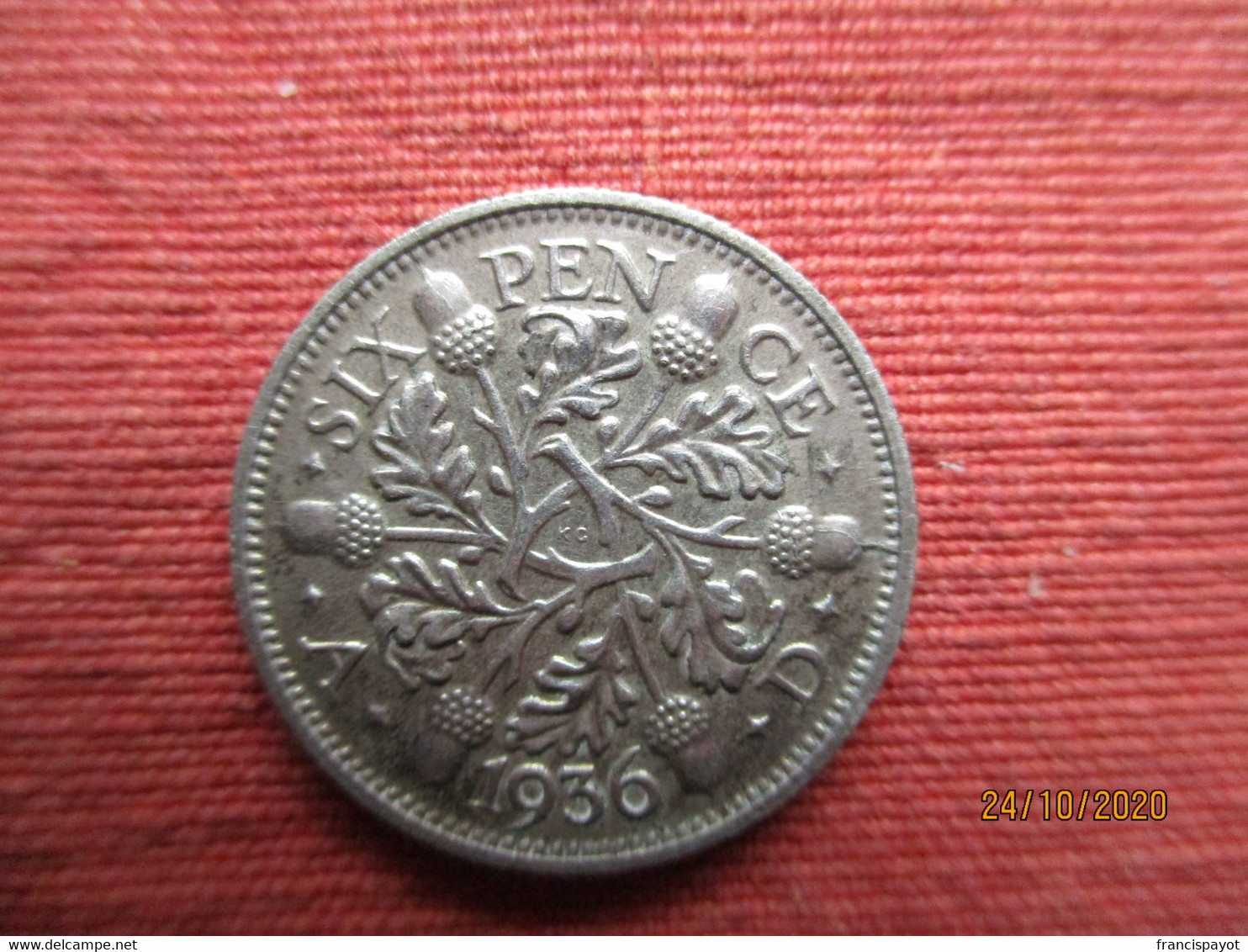 GB Six Pence 1936 - H. 6 Pence