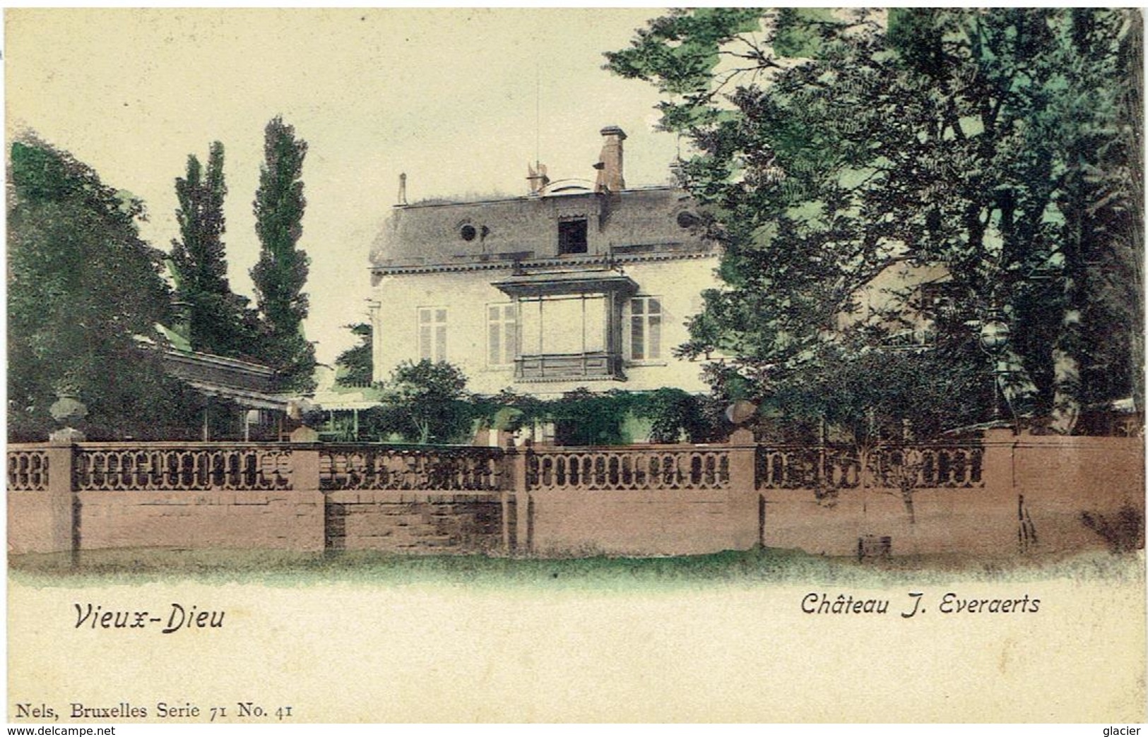 VIEUX-DIEU - Mortsel - Château J. Everaerts - Gekleurd - Mortsel