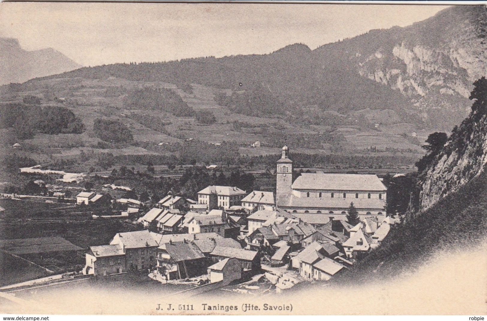 TANINGES Une Vue Générale Avant 1904 - Taninges