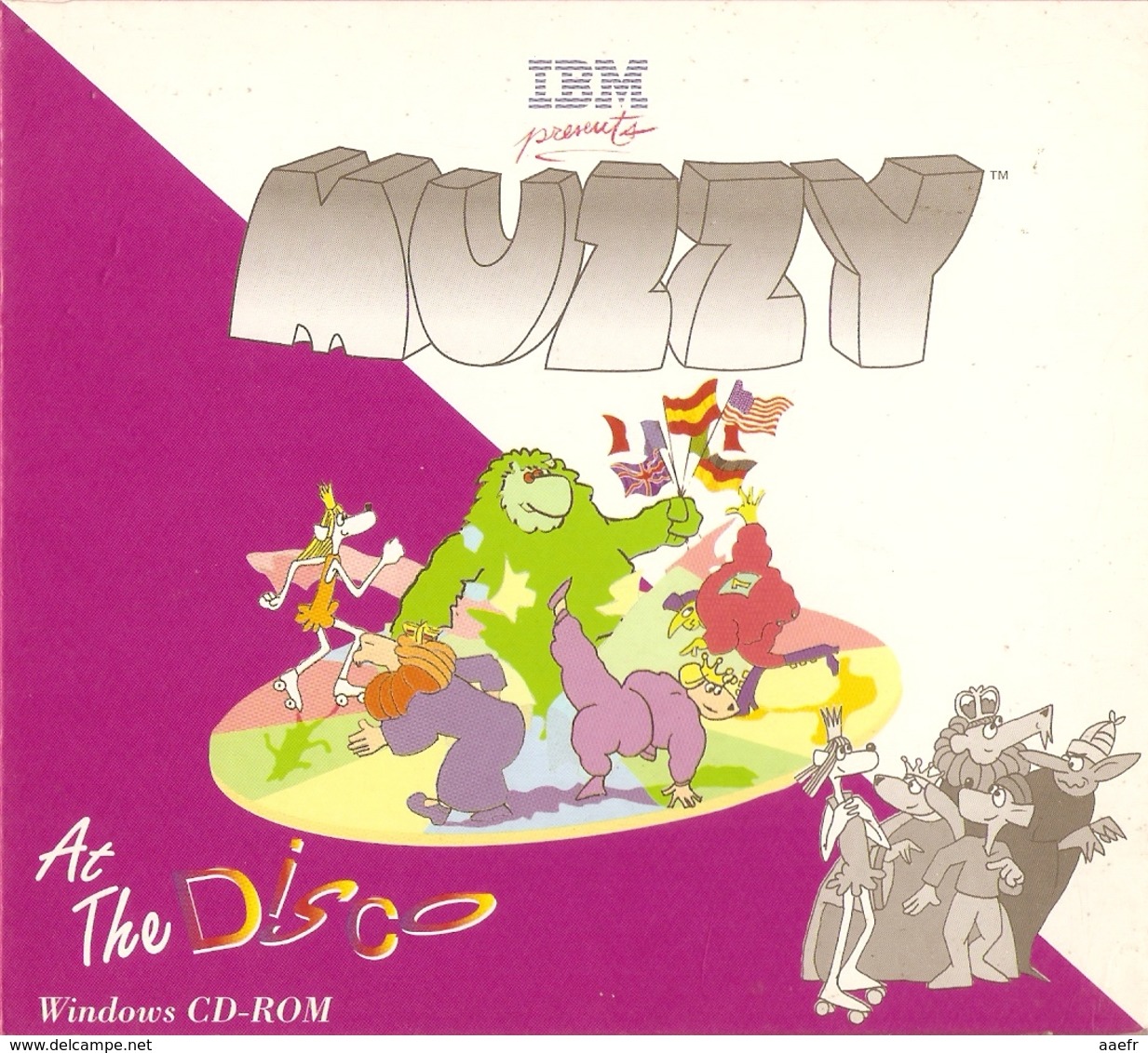 CD-Rom  -  Cours De Langue ANGLAISE Pour Enfant -  Muzzy At The Disco - Autres & Non Classés