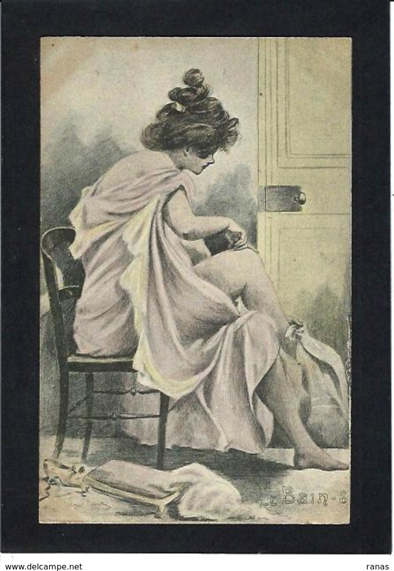 CPA Boutet Henri Femme Girl Woman érotisme Risque Non Circulé Art Nouveau - Boutet