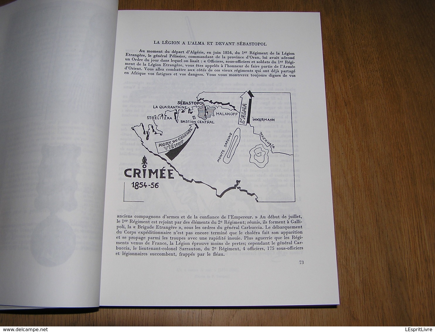 LE LIVRE D' OR DE LA LEGION ETRANGERE 1831 1981 Guerre 40 45 Légionnaire Campagne Mexique Algérie Tonkin Maroc