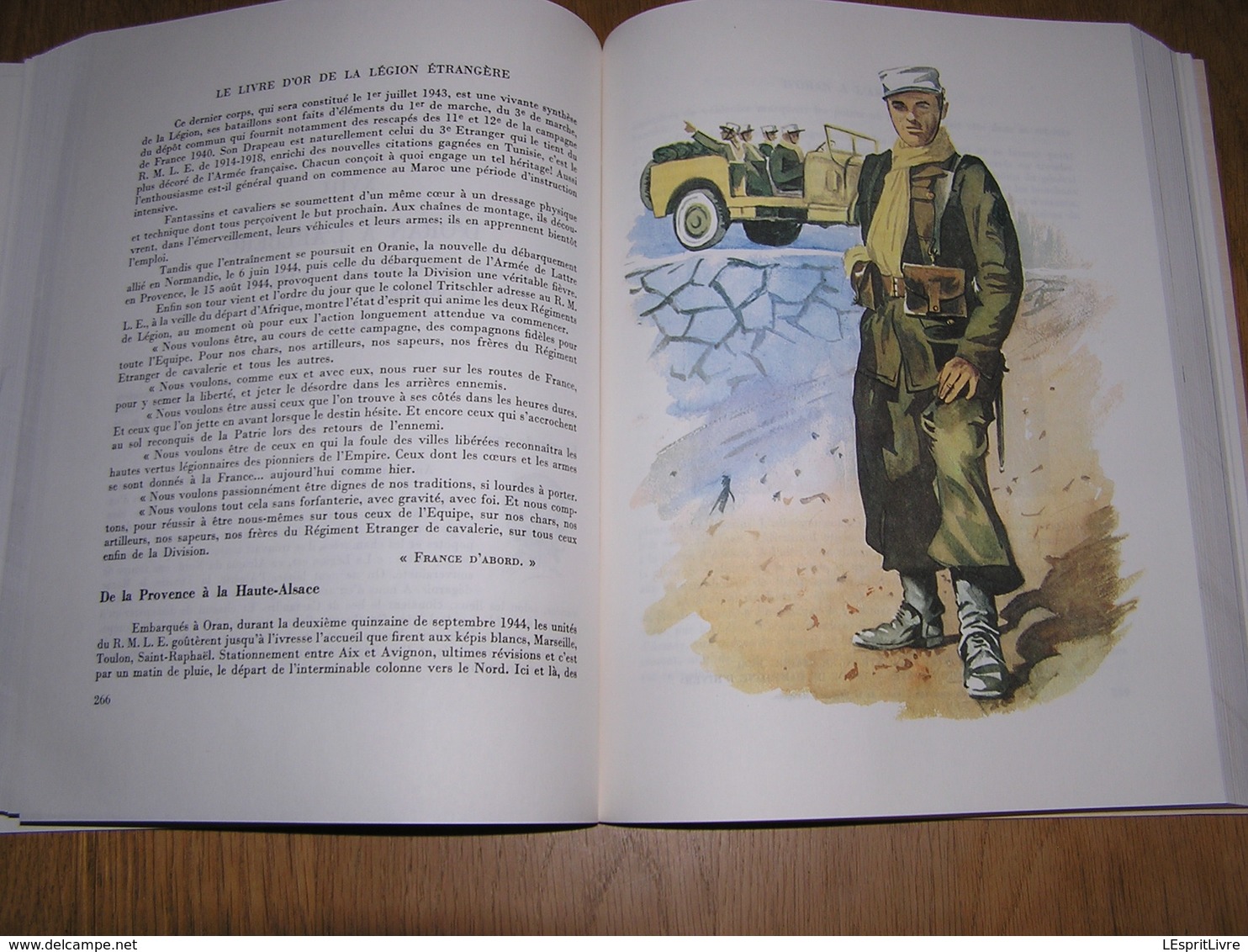 LE LIVRE D' OR DE LA LEGION ETRANGERE 1831 1981 Guerre 40 45 Légionnaire Campagne Mexique Algérie Tonkin Maroc