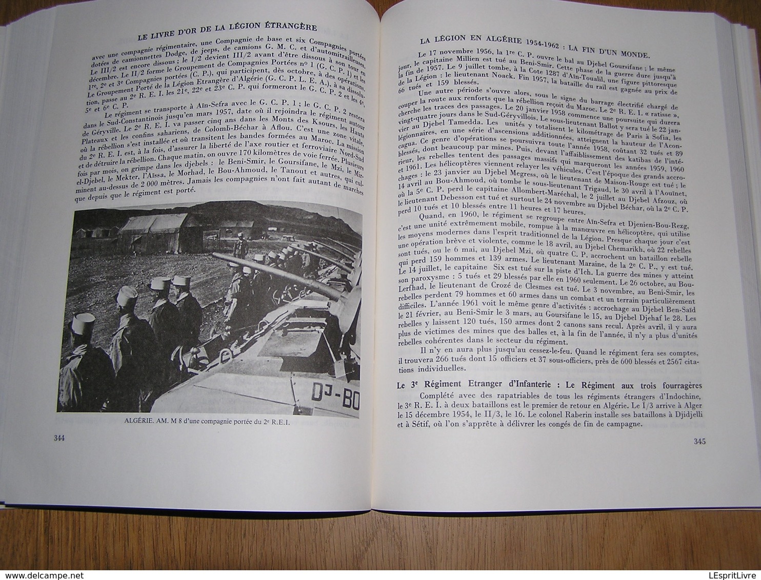 LE LIVRE D' OR DE LA LEGION ETRANGERE 1831 1981 Guerre 40 45 Légionnaire Campagne Mexique Algérie Tonkin Maroc